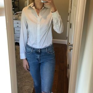 Polka Dot Button Down Shirt